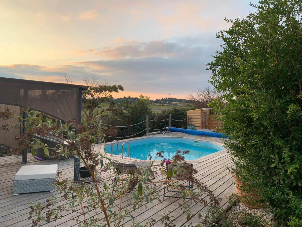 Chambre D'Hotes Mazet Les Abadies Bed & Breakfast Saint-Felix-de-Lodez ภายนอก รูปภาพ