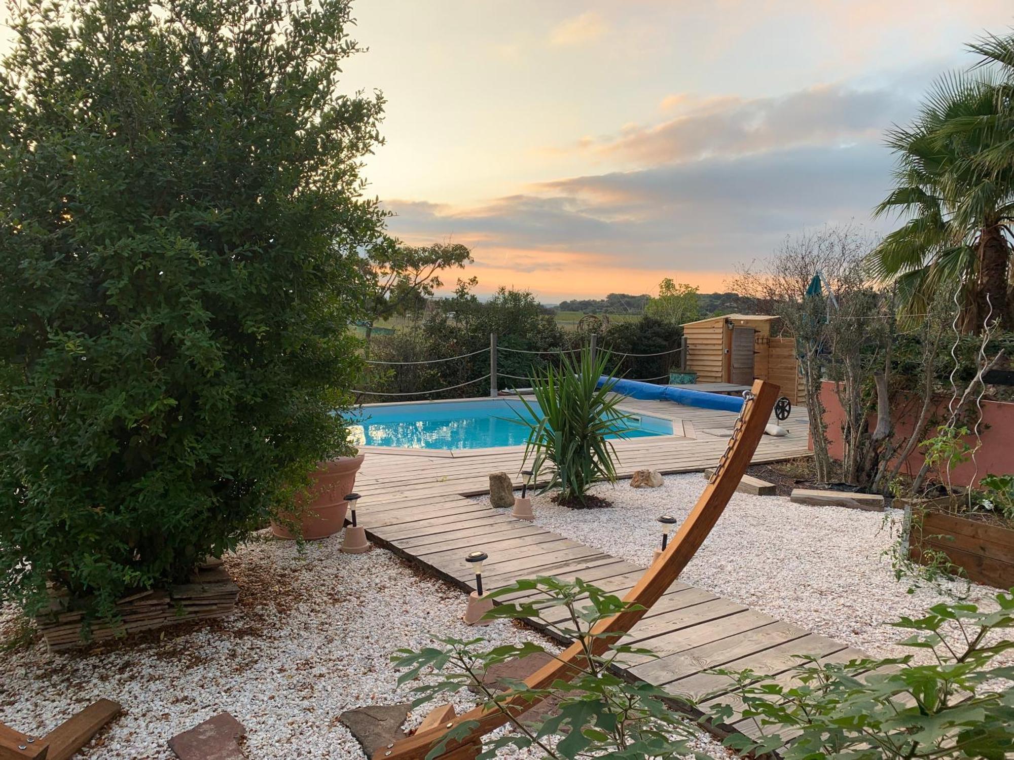 Chambre D'Hotes Mazet Les Abadies Bed & Breakfast Saint-Felix-de-Lodez ภายนอก รูปภาพ